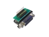 D-Sub Adapters, 15-pin socket, right-angle