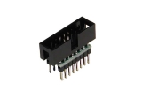 IDC Ribbon Cable-to-breadboard adapter, 16-pin
