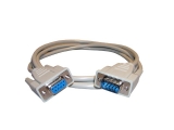 Serial cable, 9-pin male to 9-pin female