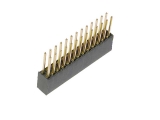 header, dual row, pass-thru, 26-pin