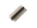 header, male, dual row, right-angle, 26-pin