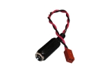 power cable adapter, barrel to 2-pin