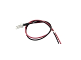 power connector cable, male 2-pin Molex, 8-inch